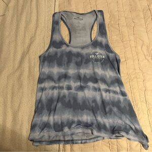 Hollister Blue Tie-Dye Women's Tank Top